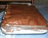 Pavê de chocolate preto e chocolate branco