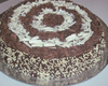 Bolo de chocolate com abacaxi