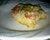Torta com sobras de arroz