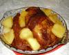 Carne assada com batatas