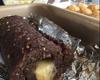 Bolo de carne moída recheado com presunto e mussarela
