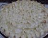 Doce de banana com creme