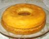 Bolo pudim de laranja