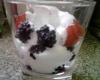 Chantilly light com frutas