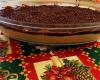 Mousse de maracujá com cobertura de chocolate