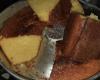 Bolo de fubá com leite coalhado