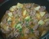 Carne moída com mandioquinha