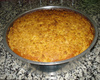 Cuca de baunilha com farofinha de coco e canela