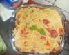 Macarrão com calabresa simples