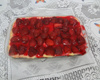 Torta de morango prática