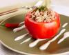 Tomates recheados com atum