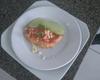 Chuchu gratinado com bacon