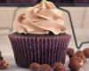 Cupcake de creme de avelã