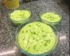 Mousse de abacate com limão