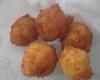 Bolinho de arroz com atum