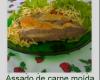 Assado de carne moída