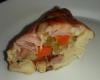 Frango desossado recheado com presunto, queijo e bacon