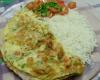 Omelete de presunto e queijo