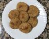 Cookies de manteiga de amendoim integral