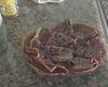 Panqueca doce de chocolate e banana