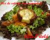 Queijo camembert com mix de folhas