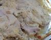 Filé de frango com creme de cebola