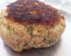 Hambúrguer de atum com aveia