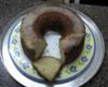 Bolo úmido de laranja