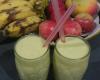 Vitamina de abacate com paçoca e banana