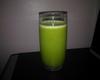 Suco de laranja com couve