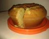 Bolo de fubá com coco