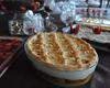 Doce de banana com creme