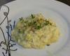 Risoto de gorgonzola e pêra
