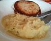 Purê de batata doce com salsinha