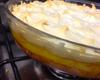 Sobremesa deliciosa de banana