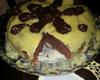 Bolo de chocolate cremoso