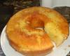 Bolo úmido de laranja