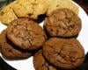 Cookies com gotas de chocolate