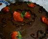 Recheio e cobertura de chocolate da Glau