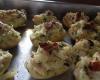 Batata recheada com requeijão e bacon