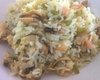 Arroz com mexilhão