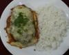 Filé de frango à parmegiana