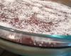 Mousse de maracujá com cobertura de chocolate