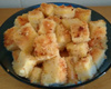 Bolo de fubá cremoso com queijo