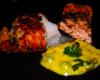 Salmão ao molho de maracujá