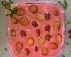 Mousse de morango rápida