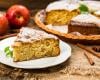 Bolo de maçã com canela e castanhas