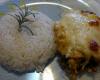 Escondidinho de mandioca com carne assada