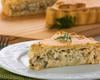 Torta de liquidificador sabor bacalhau