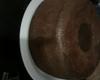 Bolo de chocolate de microondas com calda de falso brigadeiro